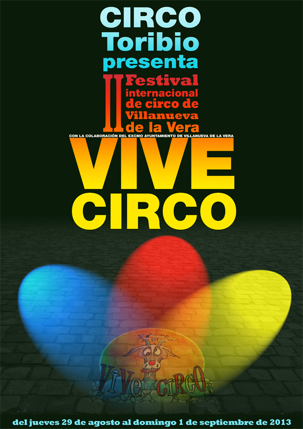 cartel de vive circo 2013
